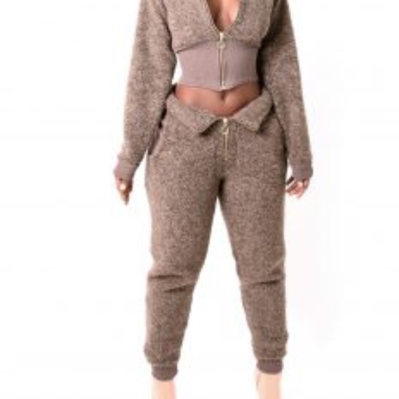 The K Label Pants & Jumpsuits Iso The K Label Teddy Set Poshmark